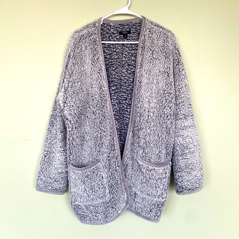Women's Simply Vera Vera Wang Cozy Plush Cardigan